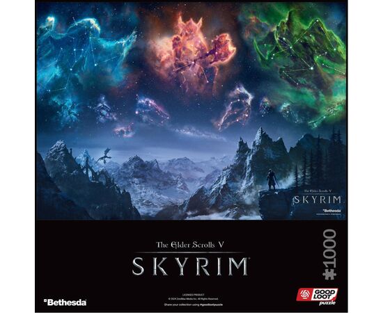 Пазл GoodLoot The Elder Scrolls V – Skyrim 1000 элементов (5908305246763), изображение 5 Пазл GoodLoot The Elder Scrolls V – Skyrim 1000 элементов (5908305246763), изображение 5
