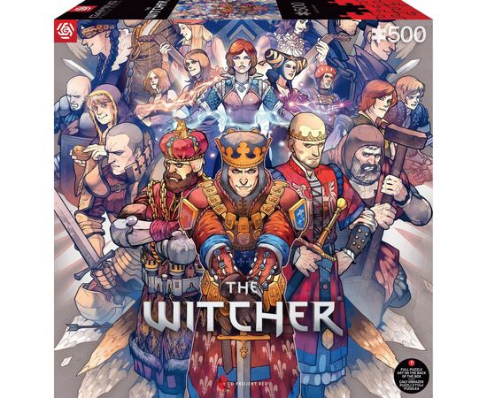 Пазл GoodLoot The Witcher Northern Realms 500 элементов (5908305246756), изображение 4 Пазл GoodLoot The Witcher Northern Realms 500 элементов (5908305246756), изображение 4