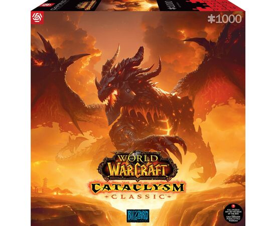 Пазл GoodLoot World of Warcraft Cataclysm Classic 1000 элементов (5908305246817), изображение 4 Пазл GoodLoot World of Warcraft Cataclysm Classic 1000 элементов (5908305246817), изображение 4