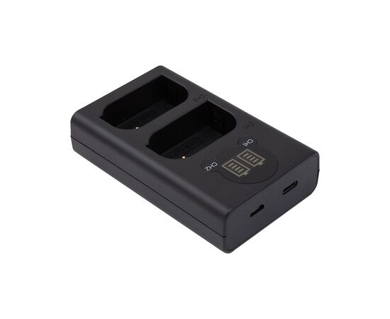 Зарядное устройство для фото PowerPlant Panasonic DL-BLK22 для двух аккумуляторов (CH980376), изображение 4 Зарядное устройство для фото PowerPlant Panasonic DL-BLK22 для двух аккумуляторов (CH980376), изображение 4