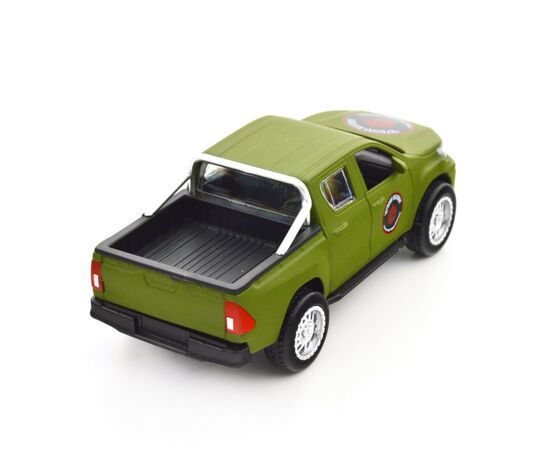 Машина Techno Drive серии Шевроны Героев - Toyota Hilux - Красная калина (KM6119), изображение 12 Машина Techno Drive серии Шевроны Героев - Toyota Hilux - Красная калина (KM6119), изображение 12