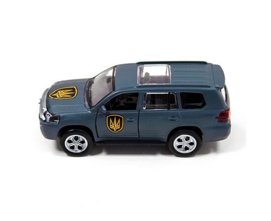 Машина Techno Drive серии Шевроны Героев - Toyota Land Сruiser - Рубеж (KM6010), изображение 9 Машина Techno Drive серии Шевроны Героев - Toyota Land Сruiser - Рубеж (KM6010), изображение 9