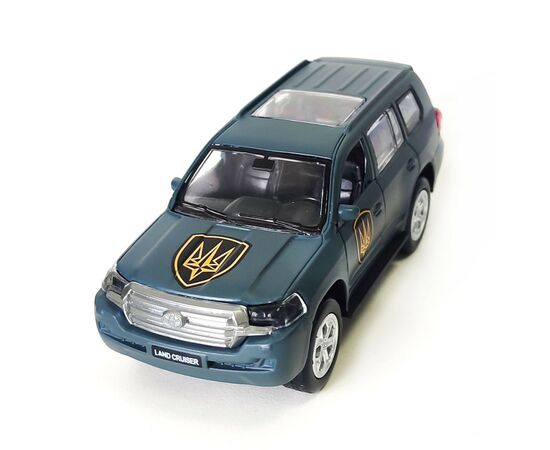 Машина Techno Drive серии Шевроны Героев - Toyota Land Сruiser - Рубеж (KM6010)