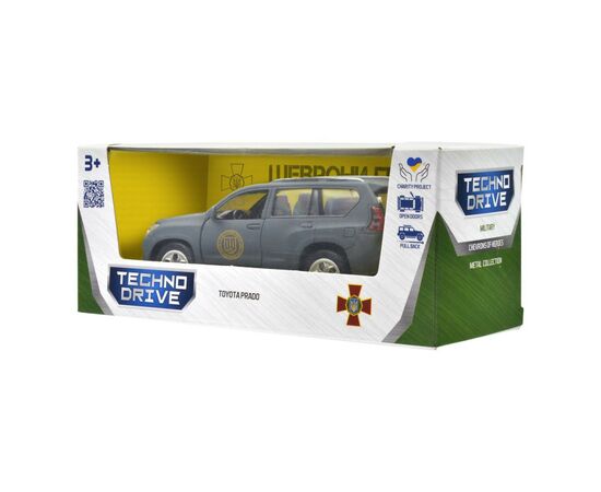 Машина Techno Drive серии Шевроны Героев - Toyota Prado - Кара-Даг (KM6189), изображение 5 Машина Techno Drive серии Шевроны Героев - Toyota Prado - Кара-Даг (KM6189), изображение 5
