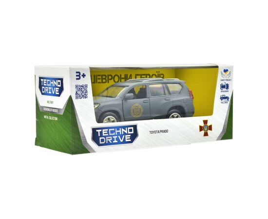 Машина Techno Drive серии Шевроны Героев - Toyota Prado - Кара-Даг (KM6189), изображение 7 Машина Techno Drive серии Шевроны Героев - Toyota Prado - Кара-Даг (KM6189), изображение 7