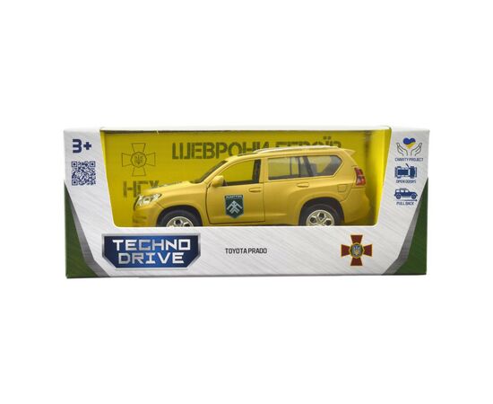 Машина Techno Drive серии Шевроны Героев - Toyota Prado - Хартия (KM6188), изображение 6 Машина Techno Drive серии Шевроны Героев - Toyota Prado - Хартия (KM6188), изображение 6