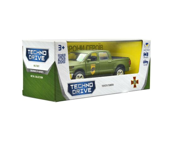 Машина Techno Drive серии Шевроны Героев - Toyota Tundra - Азов (KM6008), изображение 7 Машина Techno Drive серии Шевроны Героев - Toyota Tundra - Азов (KM6008), изображение 7