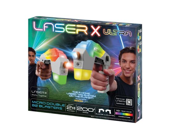 Игрушечное оружие Laser X набор для лазерных боев – Ultra Micro для двух игроков (87551), изображение 5 Игрушечное оружие Laser X набор для лазерных боев – Ultra Micro для двух игроков (87551), изображение 5