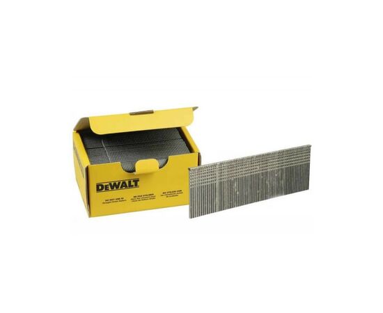 Цвяхи DeWALT оцинковані 38 мм, діам 1.25 мм, 5000 шт (DNBT1838GZ)
