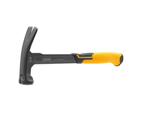 Молоток DeWALT RIP-CLAW, цельнометаллический, 397 г, с прямым гвоздодером (DWHT51138-0), изображение 2 Молоток DeWALT RIP-CLAW, цельнометаллический, 397 г, с прямым гвоздодером (DWHT51138-0), изображение 2