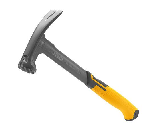 Молоток DeWALT RIP-CLAW, цельнометаллический, 397 г, с прямым гвоздодером (DWHT51138-0), изображение 3 Молоток DeWALT RIP-CLAW, цельнометаллический, 397 г, с прямым гвоздодером (DWHT51138-0), изображение 3