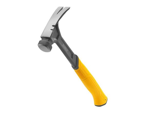 Молоток DeWALT RIP-CLAW, цельнометаллический, 454 г, с прямым гвоздодером (DWHT51003-0), изображение 3 Молоток DeWALT RIP-CLAW, цельнометаллический, 454 г, с прямым гвоздодером (DWHT51003-0), изображение 3