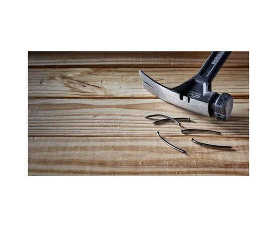 Молоток DeWALT RIP-CLAW, суцільнометалевий, 567 г, з прямим цвяхом. (DWHT51004-0), зображення 5