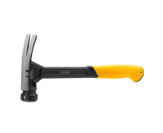 Молоток DeWALT RIP-CLAW, цельнометаллический, 624 г, с прямым гвоздодером (DWHT51005-0), изображение 2 Молоток DeWALT RIP-CLAW, цельнометаллический, 624 г, с прямым гвоздодером (DWHT51005-0), изображение 2