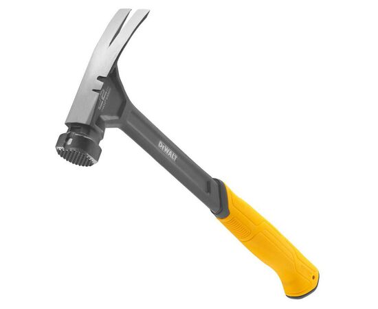 Молоток DeWALT RIP-CLAW, цельнометаллический, 624 г, с прямым гвоздодером (DWHT51005-0), изображение 3 Молоток DeWALT RIP-CLAW, цельнометаллический, 624 г, с прямым гвоздодером (DWHT51005-0), изображение 3
