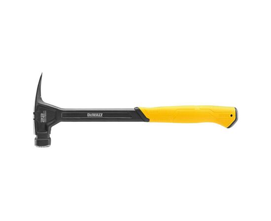 Молоток DeWALT RIP-CLAW, суцільнометалевий, 624 г, з прямим цвяхом. (DWHT51005-0)