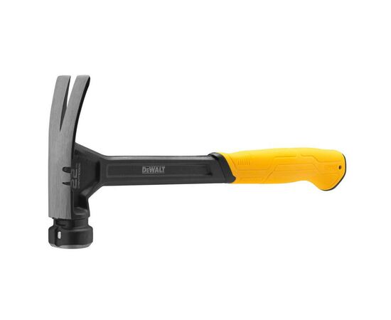 Молоток DeWALT RIP-CLAW, цельнометаллический, 624 г, с прямым гвоздодером (DWHT51006-0), изображение 2 Молоток DeWALT RIP-CLAW, цельнометаллический, 624 г, с прямым гвоздодером (DWHT51006-0), изображение 2