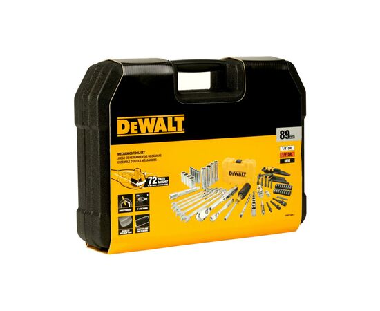 Набор инструментов DeWALT головок и бит 1/4" и 3/8", 89 шт. (DWMT73800-1), изображение 4 Набор инструментов DeWALT головок и бит 1/4" и 3/8", 89 шт. (DWMT73800-1), изображение 4