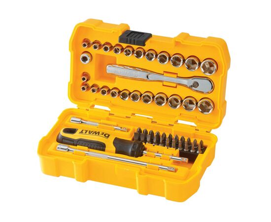 Набор инструментов DeWALT головок и бит 1/4", 50 шт. (DWMT81610-0), изображение 3 Набор инструментов DeWALT головок и бит 1/4", 50 шт. (DWMT81610-0), изображение 3
