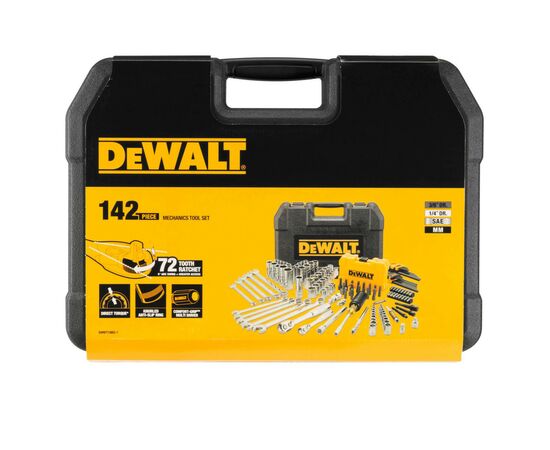 Набор инструментов DeWALT 1/4", 3/8", 142 шт. (DWMT73802-1), изображение 4 Набор инструментов DeWALT 1/4", 3/8", 142 шт. (DWMT73802-1), изображение 4