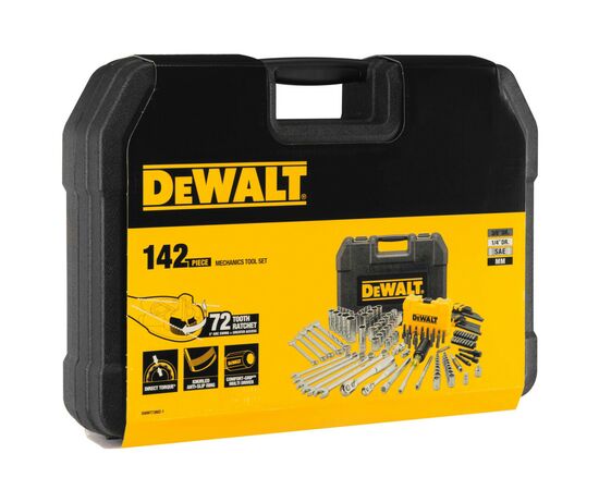 Набор инструментов DeWALT 1/4", 3/8", 142 шт. (DWMT73802-1), изображение 5 Набор инструментов DeWALT 1/4", 3/8", 142 шт. (DWMT73802-1), изображение 5
