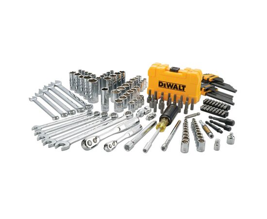 Набір інструментів DeWALT 1/4", 3/8", 142 шт. (DWMT73802-1)