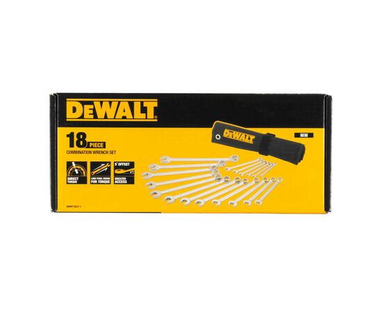 Набор инструментов DeWALT ключей комбинированных ,18 шт: 6-24 мм., (DWMT19237-1), изображение 2 Набор инструментов DeWALT ключей комбинированных ,18 шт: 6-24 мм., (DWMT19237-1), изображение 2