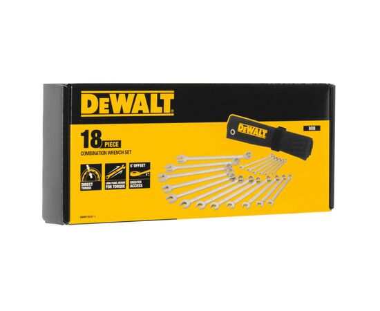 Набор инструментов DeWALT ключей комбинированных ,18 шт: 6-24 мм., (DWMT19237-1), изображение 3 Набор инструментов DeWALT ключей комбинированных ,18 шт: 6-24 мм., (DWMT19237-1), изображение 3