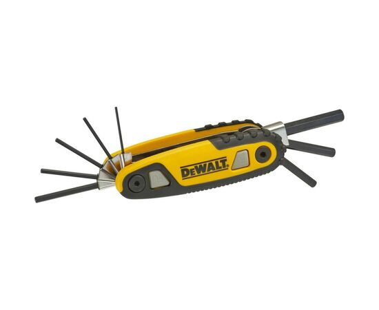 Набор инструментов DeWALT ключей шестигранных HEX: 1.5-8 мм (DWHT0-70263), изображение 2 Набор инструментов DeWALT ключей шестигранных HEX: 1.5-8 мм (DWHT0-70263), изображение 2