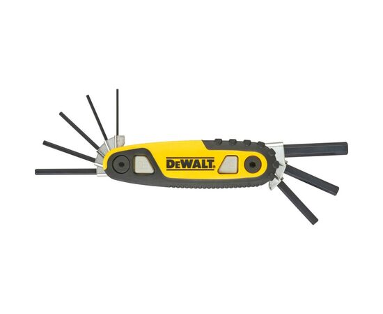Набор инструментов DeWALT ключей шестигранных HEX: 1.5-8 мм (DWHT0-70263)