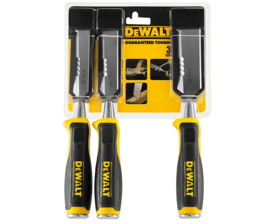 Стамеска DeWALT 150 мм с боковой режущей кромкой, 3 шт (DWHT0-16148), изображение 3 Стамеска DeWALT 150 мм с боковой режущей кромкой, 3 шт (DWHT0-16148), изображение 3