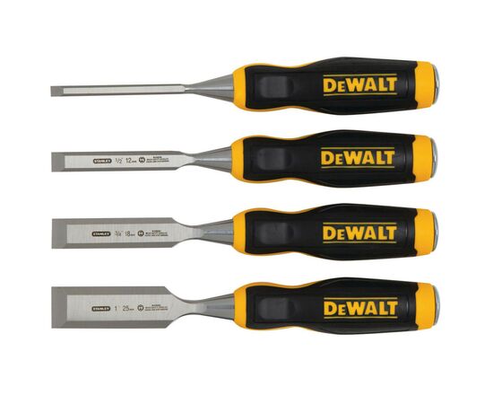 Стамеска DeWALT 4 шт 6,12,18,25 мм. (DWHT0-16063)