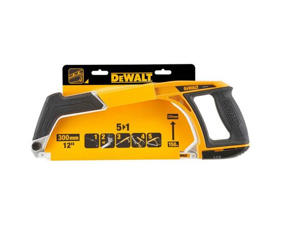 Ножовка DeWALT по металлу 5 в 1, 300-430мм. (DWHT0-20547), изображение 5 Ножовка DeWALT по металлу 5 в 1, 300-430мм. (DWHT0-20547), изображение 5