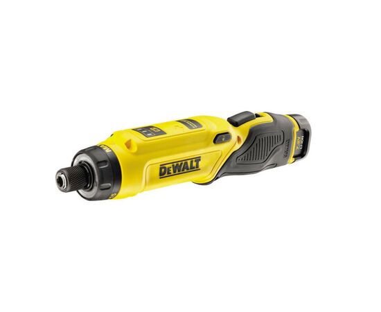 Отвертка аккумуляторная DeWALT 7.2 В Li-Ion, 2x1Ah, 430 об/мин, кейс (DCF680G2), изображение 3 Отвертка аккумуляторная DeWALT 7.2 В Li-Ion, 2x1Ah, 430 об/мин, кейс (DCF680G2), изображение 3