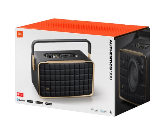 Акустическая система JBL Authentics 300 (JBLAUTH300BLKEP), изображение 10 Акустическая система JBL Authentics 300 (JBLAUTH300BLKEP), изображение 10