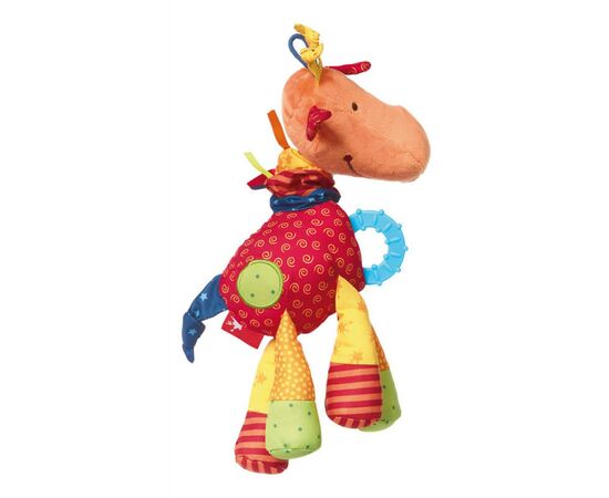 Погремушка Sigikid с вибрацией Жираф 24 см (40103SK), изображение 2 Погремушка Sigikid с вибрацией Жираф 24 см (40103SK), изображение 2