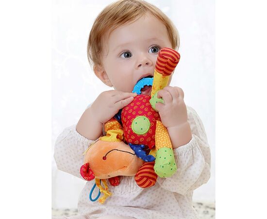 Погремушка Sigikid с вибрацией Жираф 24 см (40103SK), изображение 8 Погремушка Sigikid с вибрацией Жираф 24 см (40103SK), изображение 8