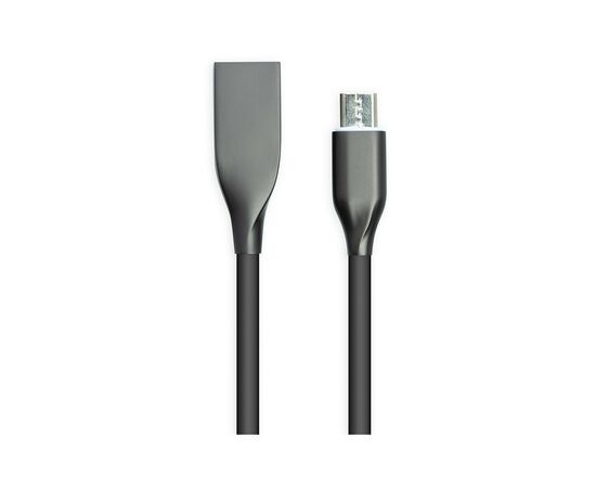 Дата кабель USB 2.0 AM to Micro 5P 1.0m black PowerPlant (CA911226)