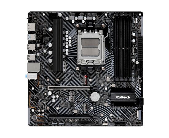 Материнская плата ASRock B650M PG LIGHTNING, изображение 2 Материнская плата ASRock B650M PG LIGHTNING, изображение 2