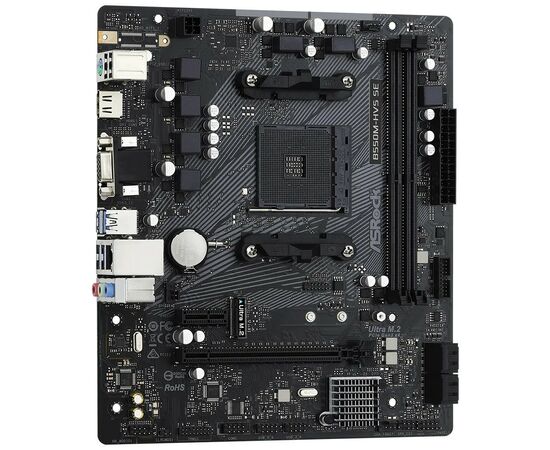 Материнская плата ASRock B550M-HVS SE, изображение 3 Материнская плата ASRock B550M-HVS SE, изображение 3