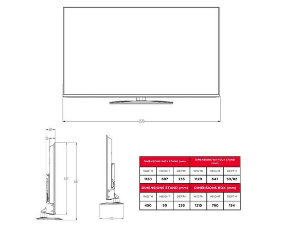 Телевизор AIWA LED-508UHD, изображение 7 Телевизор AIWA LED-508UHD, изображение 7