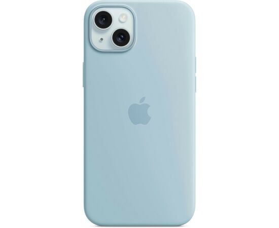 Чехол для мобильного телефона Apple iPhone 15 Plus Silicone Case with MagSafe - Light Blue,Model A3124 (MWNH3ZM/A), изображение 2 Чехол для мобильного телефона Apple iPhone 15 Plus Silicone Case with MagSafe - Light Blue,Model A3124 (MWNH3ZM/A), изображение 2