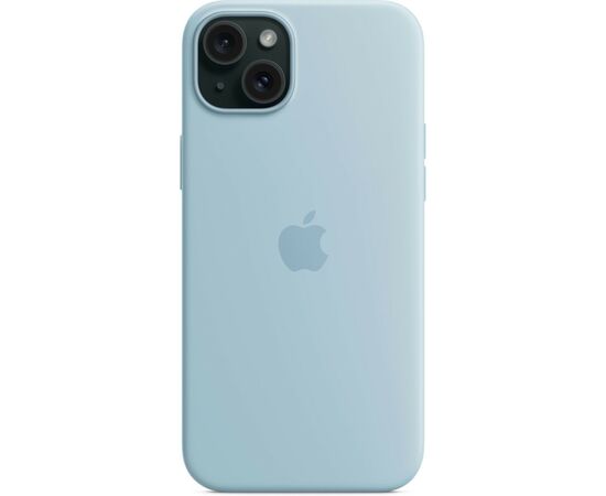 Чехол для мобильного телефона Apple iPhone 15 Plus Silicone Case with MagSafe - Light Blue,Model A3124 (MWNH3ZM/A), изображение 4 Чехол для мобильного телефона Apple iPhone 15 Plus Silicone Case with MagSafe - Light Blue,Model A3124 (MWNH3ZM/A), изображение 4