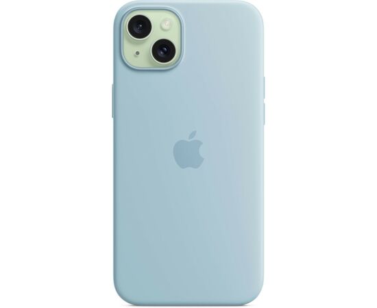 Чехол для мобильного телефона Apple iPhone 15 Plus Silicone Case with MagSafe - Light Blue,Model A3124 (MWNH3ZM/A), изображение 5 Чехол для мобильного телефона Apple iPhone 15 Plus Silicone Case with MagSafe - Light Blue,Model A3124 (MWNH3ZM/A), изображение 5