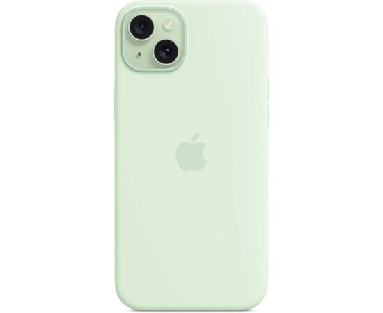 Чехол для мобильного телефона Apple iPhone 15 Plus Silicone Case with MagSafe - Soft Mint,Model A3124 (MWNG3ZM/A), изображение 2 Чехол для мобильного телефона Apple iPhone 15 Plus Silicone Case with MagSafe - Soft Mint,Model A3124 (MWNG3ZM/A), изображение 2