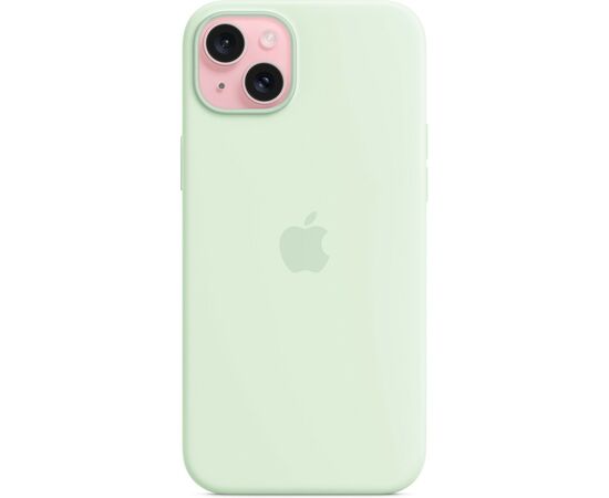 Чехол для мобильного телефона Apple iPhone 15 Plus Silicone Case with MagSafe - Soft Mint,Model A3124 (MWNG3ZM/A), изображение 3 Чехол для мобильного телефона Apple iPhone 15 Plus Silicone Case with MagSafe - Soft Mint,Model A3124 (MWNG3ZM/A), изображение 3