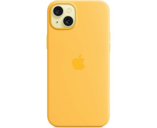 Чехол для мобильного телефона Apple iPhone 15 Plus Silicone Case with MagSafe - Sunshine,Model A3124 (MWNF3ZM/A), изображение 5 Чехол для мобильного телефона Apple iPhone 15 Plus Silicone Case with MagSafe - Sunshine,Model A3124 (MWNF3ZM/A), изображение 5
