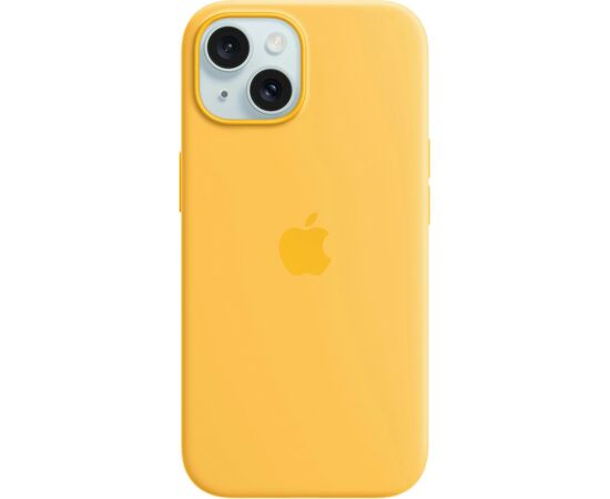 Чохол до мобільного телефона Apple iPhone 15 Silicone Case with MagSafe - Sunshine,Model A3123 (MWNA3ZM/A), зображення 2 Чохол до мобільного телефона Apple iPhone 15 Silicone Case with MagSafe - Sunshine,Model A3123 (MWNA3ZM/A), зображення 2