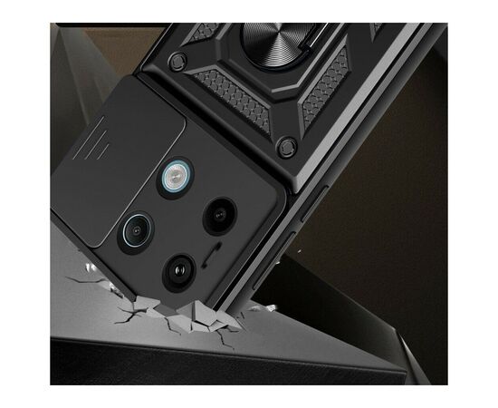 Чохол до мобільного телефона BeCover Military Poco X6 Black (711006), зображення 5