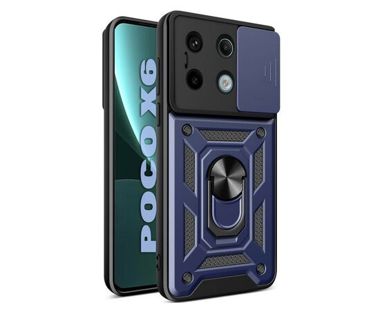 Чохол до мобільного телефона BeCover Military Poco X6 Blue (711007)